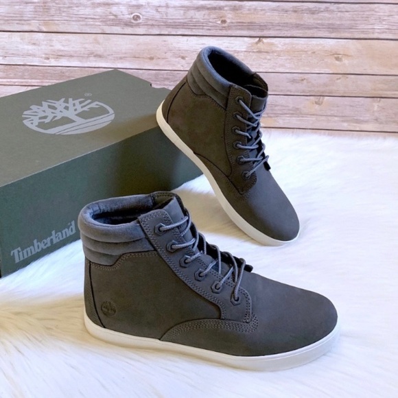 Timberland Shoes - Timberland Medium Grey Dausette Sneaker Boots
